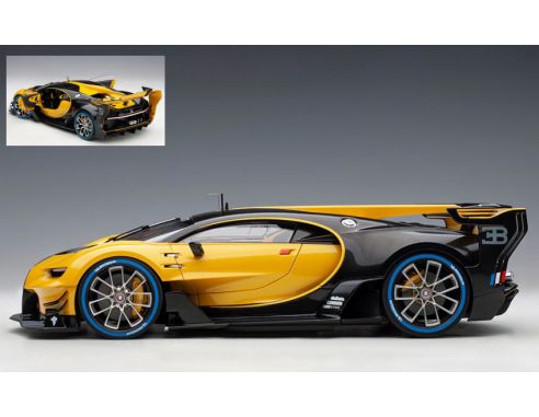 Auto Art / Gateway AA70989 BUGATTI VISION GT 2015 YELLOW 1:18 Modellino