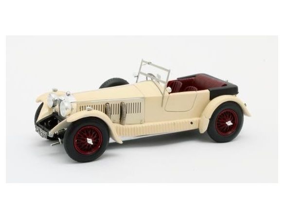 MATRIX SCALE MODELS MX40906-011 INVICTA 4.5 LITRE S-TYPE LOW CHASSIS TOURER 1930 CREAM 1:43 Modellino