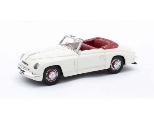Matrix MX50102-111 ALFA ROMEO 6C 2500 GHIA CONVERTIBLE 1947 WHITE OPEN 1:43 Modellino
