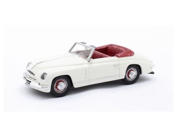 Matrix MX50102-111 ALFA ROMEO 6C 2500 GHIA CONVERTIBLE 1947 WHITE OPEN 1:43 Modellino
