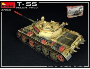 Miniart MIN37068 T-55 POLISH PROD. KIT 1:35 Modellino