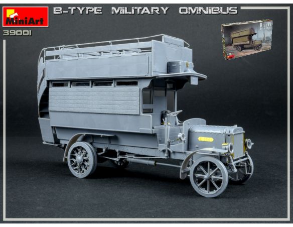 Miniart MIN39001 B-TYPE MILITARY OMNIBUS KIT 1:35 Modellino