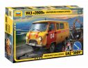 Zvezda Z43003 UAZ GAS SERVICE CAR KIT 1:43 Modellino