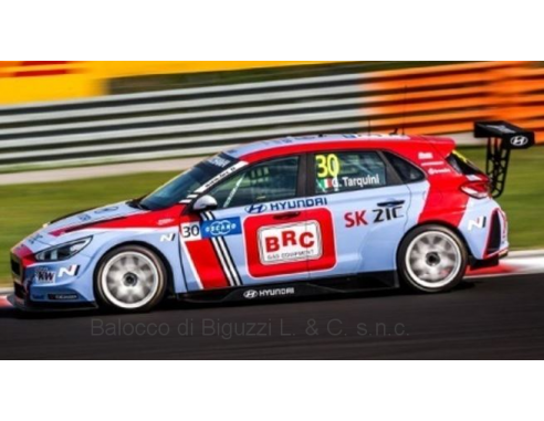 Ixo model GTM143 HYUNDAI i30 N TCR N.30 SQUADRA CORSE TEAM WTCR 2019 TARQUINI 1:43 Modellino