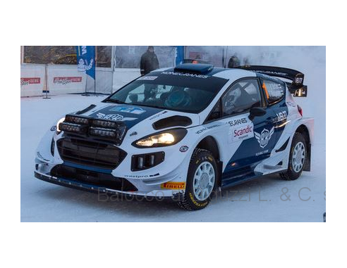 Ixo model RAM708 FORD FIESTA RS WRC N.1 5th RALLY ARCTIC LAPLAND 2019 BOTTAS-RAUTIAI.1:43 Modellino