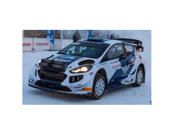 Ixo model RAM708 FORD FIESTA RS WRC N.1 5th RALLY ARCTIC LAPLAND 2019 BOTTAS-RAUTIAI.1:43 Modellino
