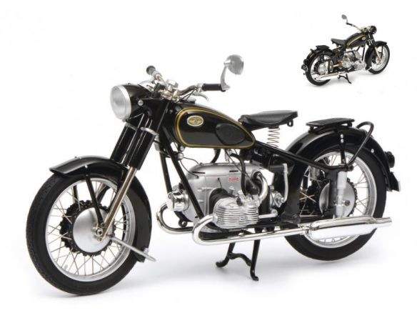 Schuco SH6603 ZUNDAPP KS 601 BLACK 1:10 Modellino