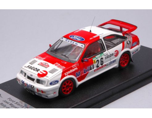 Trofeu TFRRAL86 FORD SIERRA COSWORTH N.26 RALLY OF PORTUGAL 1992 MIGUEL-LISBOA 1:43 Modellino