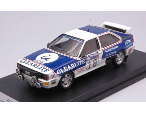 Trofeu TFRRUK25 AUDI QUATTRO N.18 RAC RALLY 1983 WEIDNER-ARTHUR 1:43 Modellino