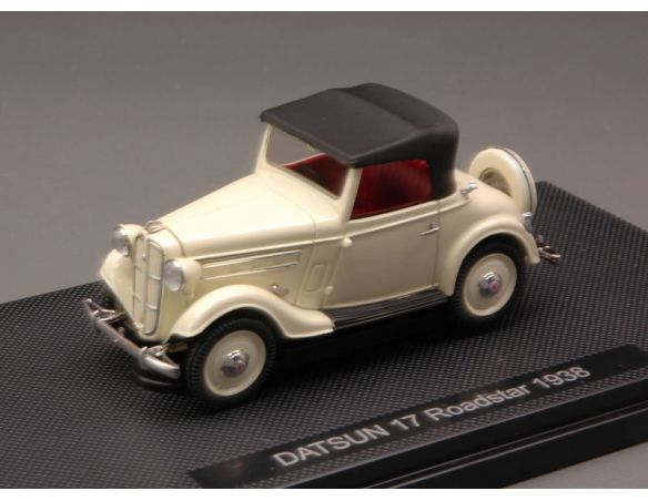 Ebbro EB44537 DATSUN 17 ROADSTAR 1938 CREAM 1:43 Modellino