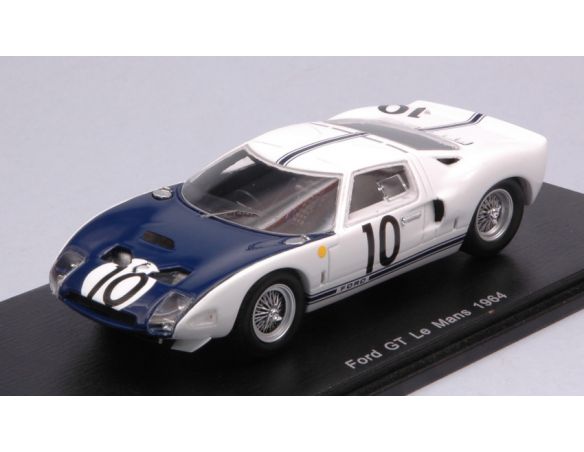 Spark Model S4078 FORD GT N.10 DNF LM 1964 P.HILL-B.MC LAREN 1:43 Modellino