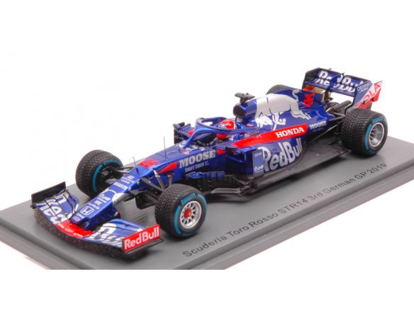 Spark Model S6094 TORO ROSSO STR14 DANIL KVYAT 2019 N.26 3rd GERMAN GP 1:43 Modellino