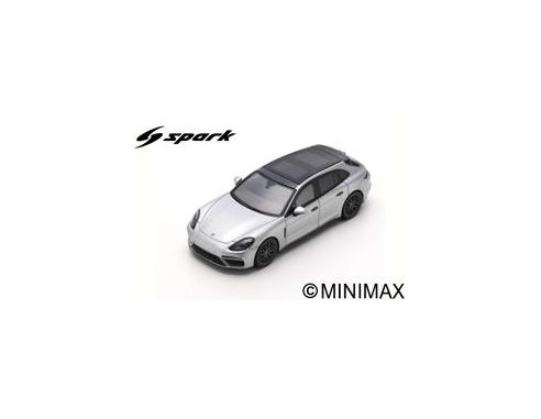 Spark Model S7617 PORSCHE PANAMERA TURBO SPORT TURISMO 2018 SILVER 1:43 Modellino