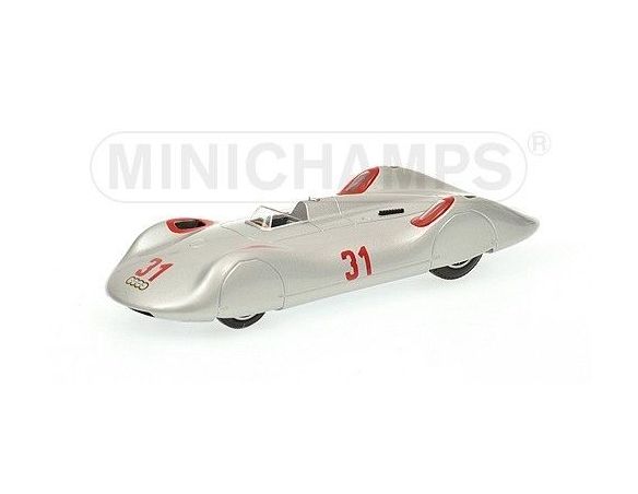 Minichamps PM400371900 AUTO UNION TYP C AVUS N.31 STREAMLINER 1937 1:43 Modellino