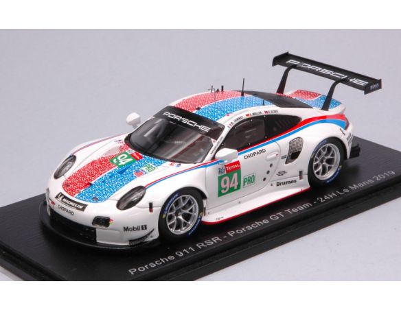 Spark Model S7939 PORSCHE 911 RSR N.94 LM 2019 MULLER-JAMINET-OLSEN 1:43 Modellino