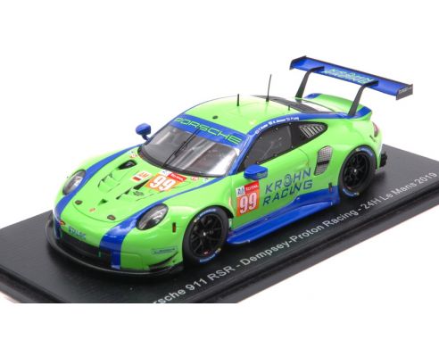 Spark Model S7950 PORSCHE 911 RSR N.99 LM 2019 P.LONG-T.KROHN-N.JONSSON 1:43 Modellino