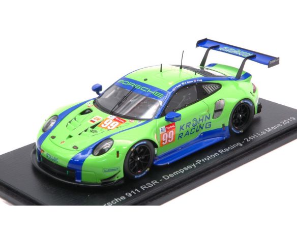 Spark Model S7950 PORSCHE 911 RSR N.99 LM 2019 P.LONG-T.KROHN-N.JONSSON 1:43 Modellino