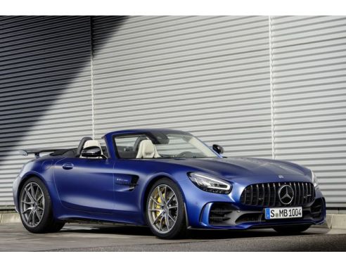 Ixo model GT259 MERCEDES-AMG GT R ROADSTER BRILLIANT BLUE 1:18 Modellino