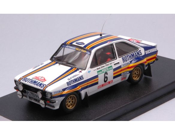 Trofeu TFRRAL87 FORD ESCORT MK2 N.6 RALLY OF PORTUGAL 1981 VATANEN-RICHARDS 1:43 Modellino