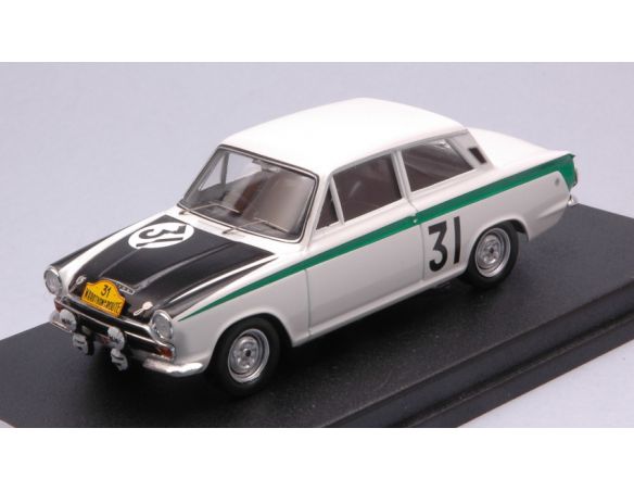 Trofeu TFRRBE14 FORD LOTUS CORTINA 1st MARATHON DE LA ROUTE 1966 ICKS-STAEPEALERE 1:43 Modellino