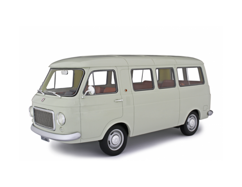 Ixo model LM121C FIAT 238 BUS 1967 BEIGE 1:18 Modellino