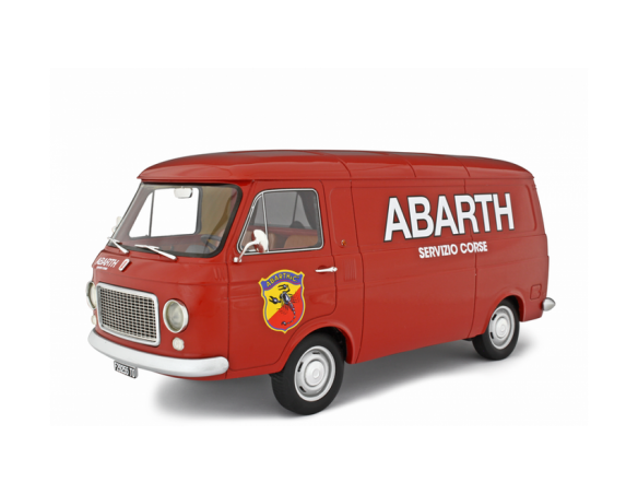 Ixo model LM122G FIAT 238 ABARTH RACING RED 1:18 Modellino