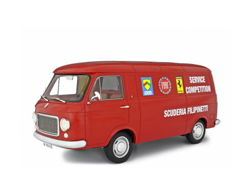 Ixo model LM122I FIAT 238 FILIPINETTI RACING RED 1:18 Modellino