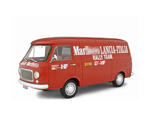 Ixo model LM122L FIAT 238 LANCIA RALLY RED 1:18 Modellino