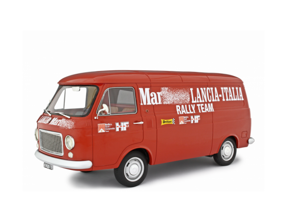 Ixo model LM122L FIAT 238 LANCIA RALLY RED 1:18 Modellino