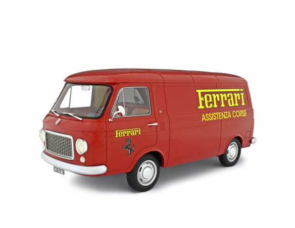 Ixo model LM122M FIAT 238 FERRARI RACING RED 1:18 Modellino