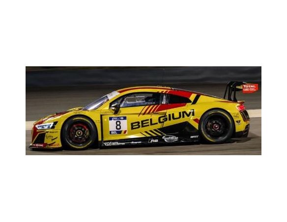 Spark Model S6308 AUDI R8 LMS N.8 FIA GT CUP BAHRAIN 2018 DEN TANDT-WEERTS 1:43 Modellino