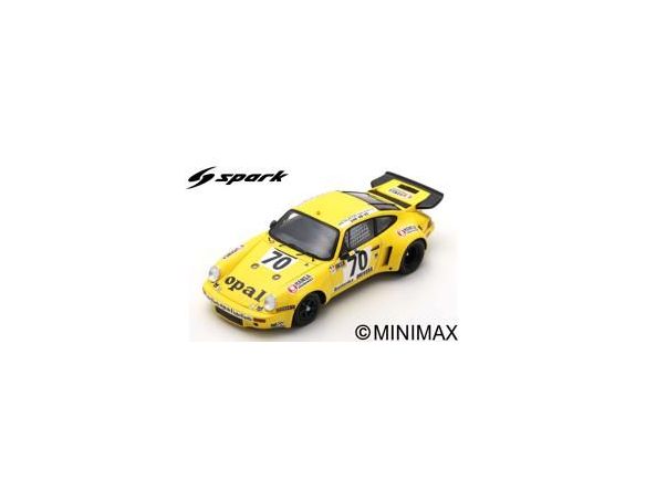 Spark Model S7512 PORSCHE 911 CARRERA RSR N.70 12th LM 1977 LAUTOUR-DELAUNAY-GUERIN 1:43 Modellino