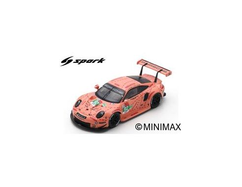 Spark Model S87143 PORSCHE 911 RSR N.92 WINNER LMGTE LM 2018 M.CHRISTENSEN-K.ESTRE-L.VANTH. Modellino