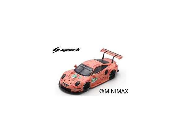 Spark Model S87143 PORSCHE 911 RSR N.92 WINNER LMGTE LM 2018 M.CHRISTENSEN-K.ESTRE-L.VANTH. Modellino