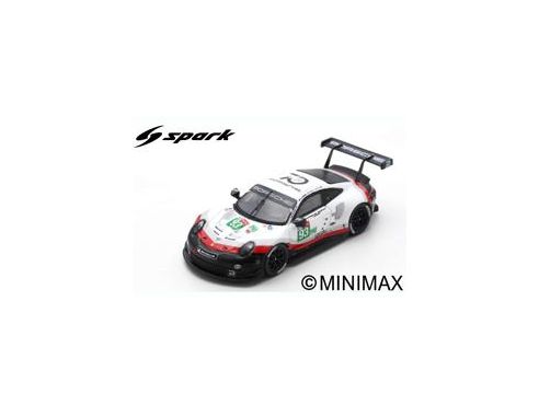 Spark Model S87144 PORSCHE 911 RSR N.93 LM 2018 P.PILET-N.TANDY-E.BAMBER 1:87 Modellino