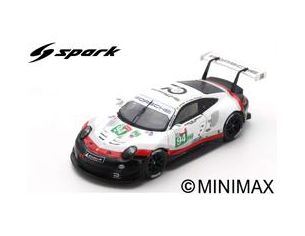 Spark Model S87145 PORSCHE 911 RSR N.94 LM2018 R.DUMAS-T.BENHARD-S.MULLER 1:87 Modellino