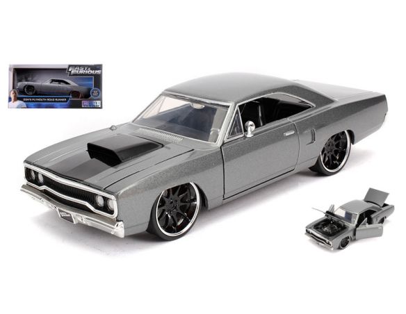 JADA TOYS JADA30745 DOM'S PLYMOUTH ROAD RUNNER FAST & FURIOUS 1:24 Modellino