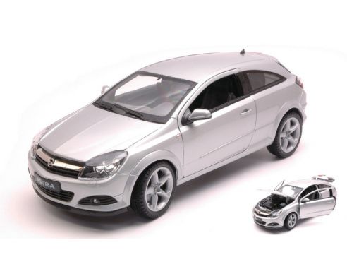 Welly WE12563S OPEL ASTRA GTC 2005 SILVER 1:18 Modellino