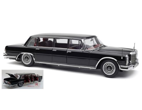 CMC CMC200 MERCEDES 600 PULLMAN W100 BLACK 1:18 Modellino