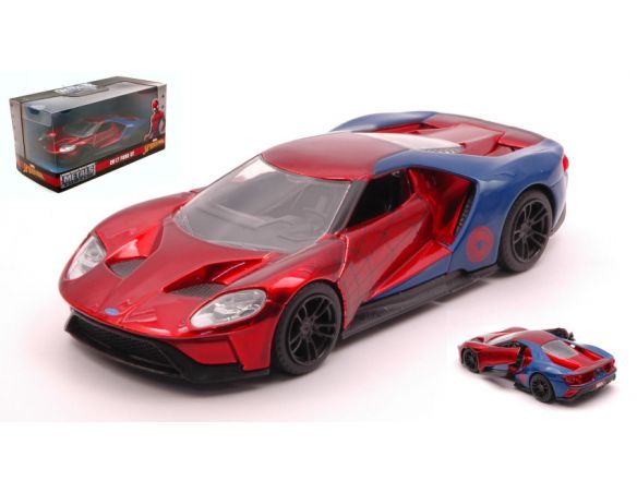 JADA TOYS JADA30291 FORD GT 2017 SPIDERMAN 1:32 Modellino