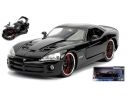 JADA TOYS JADA30731 LETTY'S DODGE VIPER SRT-10 FAST & FURIOUS BLACK 1:24 Modellino