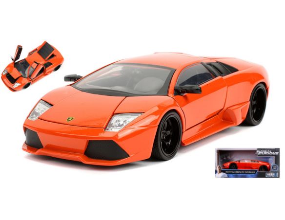 JADA TOYS JADA30765 ROMAN'S LAMBORGHINI MURCIELAGO ORANGE FAST & FURIOUS 1:24 Modellino