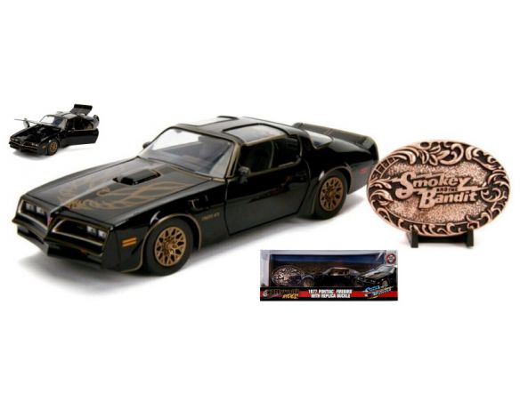JADA TOYS JADA30998 PONTIAC TRANS AM FIREBIRD 1977 SMOKEY & THE BANDIT 1:24 Modellino