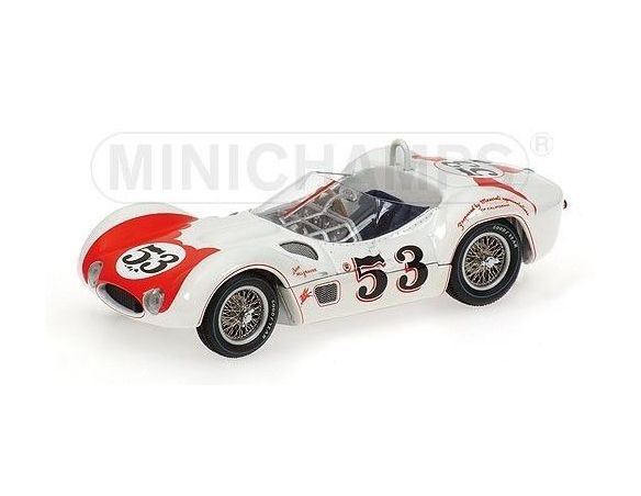 Minichamps PM400601253 MASERATI TIPO 61 N.53 RIVER.'60 1:43 Modellino