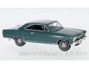Neo Scale Models NEO47235 CHEVROLET NOVA SS HARDTOP 1966 MET.DARK GREEN 1:43 Modellino
