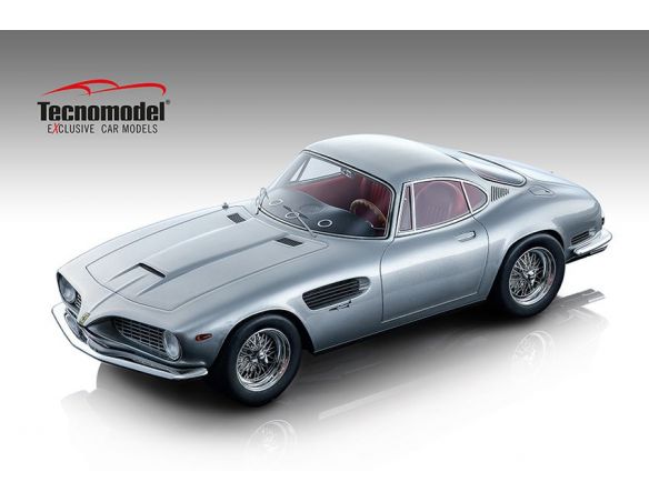 Tecnomodel TMD18103A FERRARI 250 GT SWB BERTONE 1962 MET.SILVER SALONE AUTO TORINO 1:18 Modellino