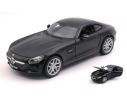 Maisto MI31134B MERCEDES AMG GT DULL BLACK COLLECTION 1:24 Modellino