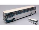 IXO MODEL BUS013 GMC NEW LOOK FISHBOWL 1969 GREEN/BEIGE 1:43 Modellino