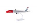 Herpa HP611503-002 BOEING 787-9 DREAMLINER NORVEGIAN cm 30 Modellino