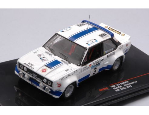 Ixo model RAC259 FIAT 131 ABARTH RAC 1979 ROHRL-GEISTDORFER 1:43 Modellino